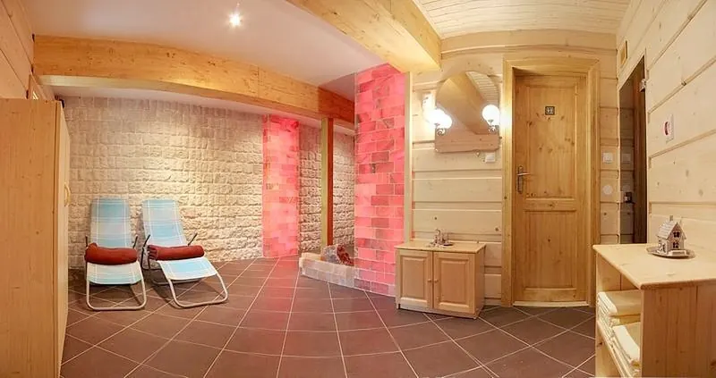 Finská sauna a odpočívárna penzionu